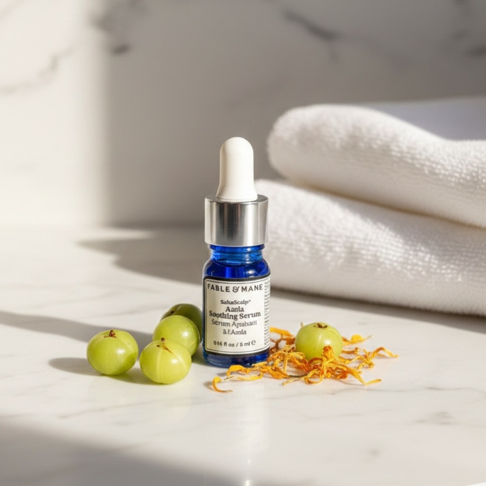 Fable & Mane SahaScalp Amla Soothing Serum - Travel Size 5ml - NEW